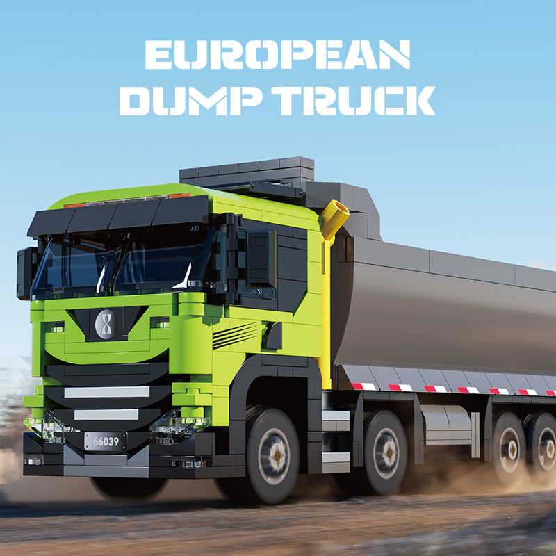 Xbert European DUMP Truck Building Block Set - 66039-1.jpg