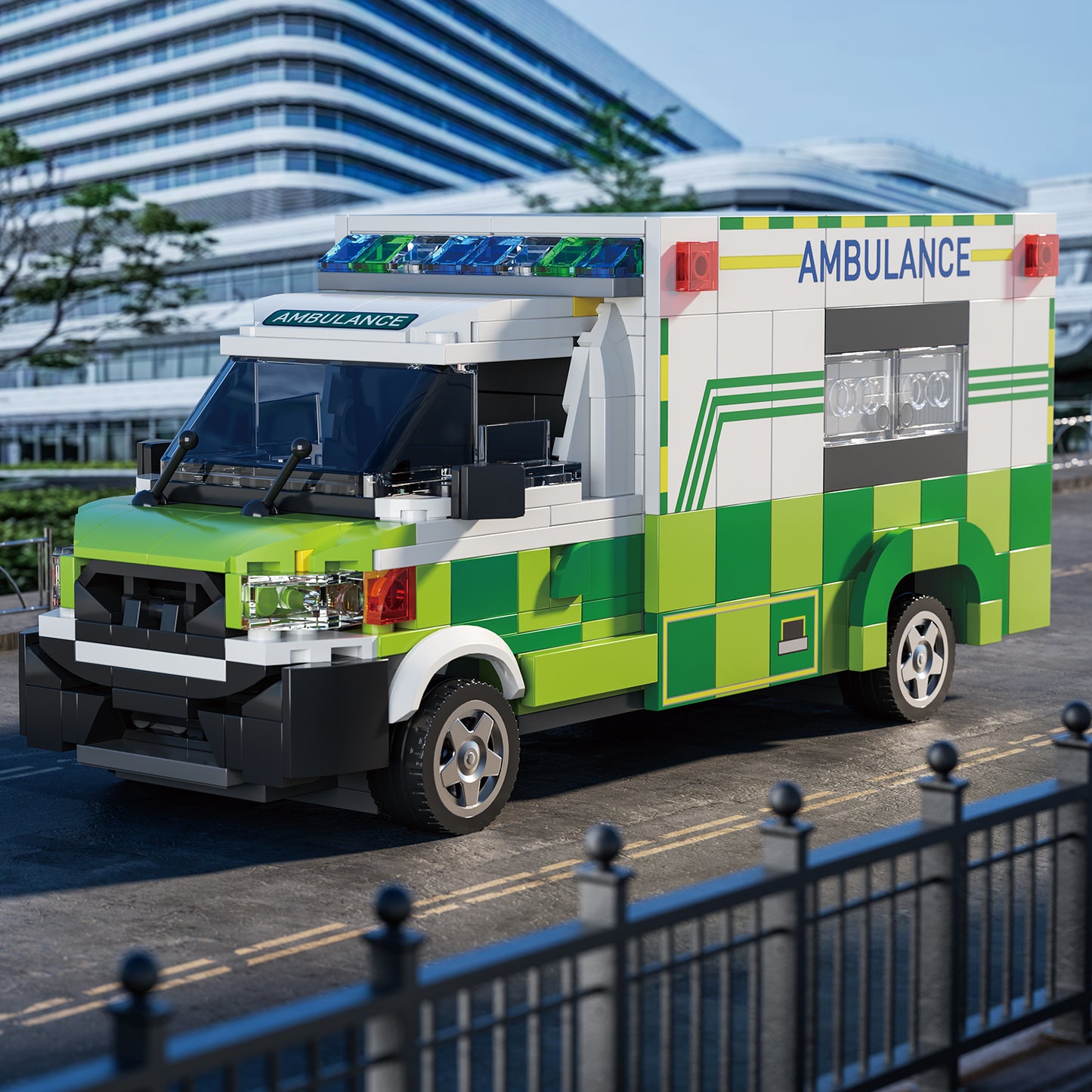 Xbert Ambulance Building Block Set - 66040-7.jpg