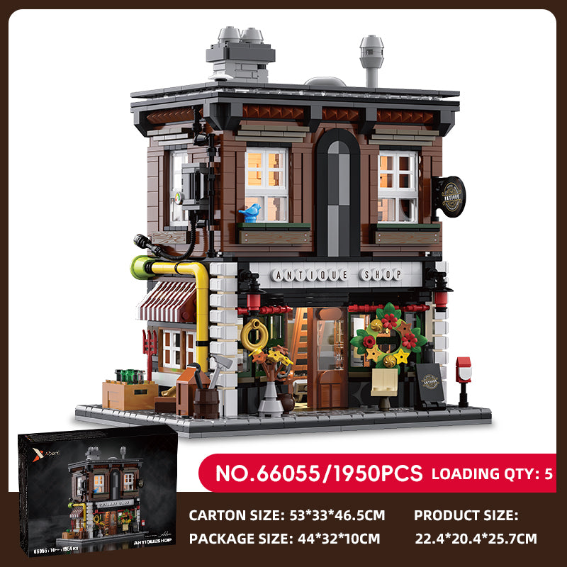 Xbert Antiquesshop Building Block Set SKU image - 66055-sku.jpg