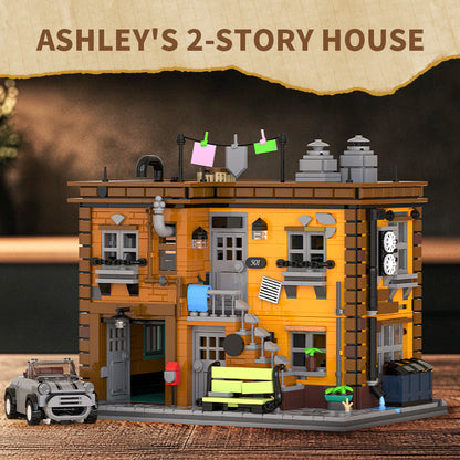 Xbert Ashley's 2-Story House Building Block Set - 66056-1-copy2.jpg