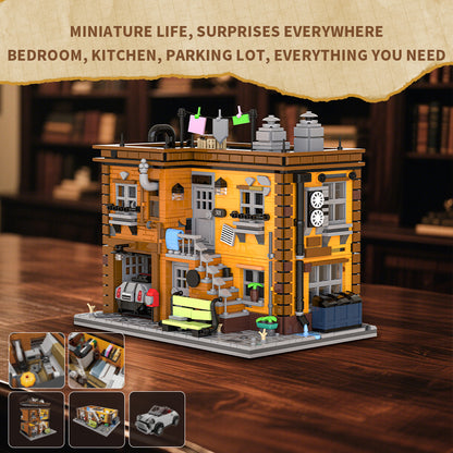 Xbert Ashley's 2-Story House Building Block Set - 66056-3.jpg