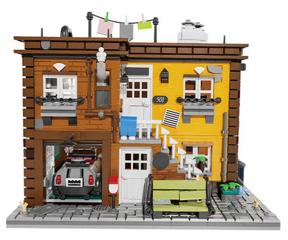 Xbert Ashley's 2-Story House Building Block Set - 66056-白底.jpg