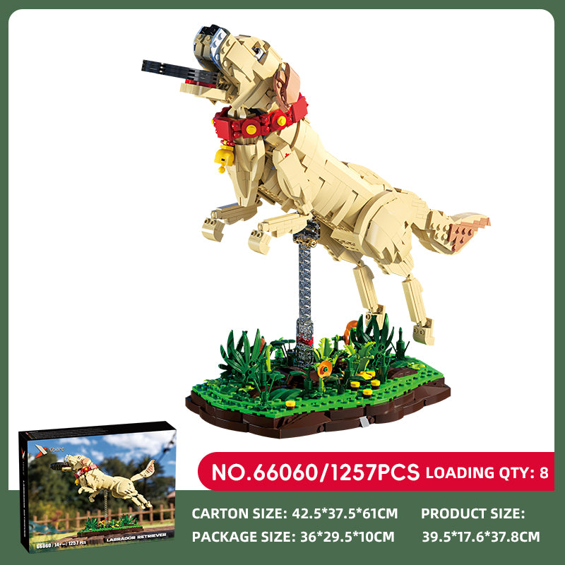 Xbert Labrador Retriever Building Block Set SKU image - 66060-sku.jpg