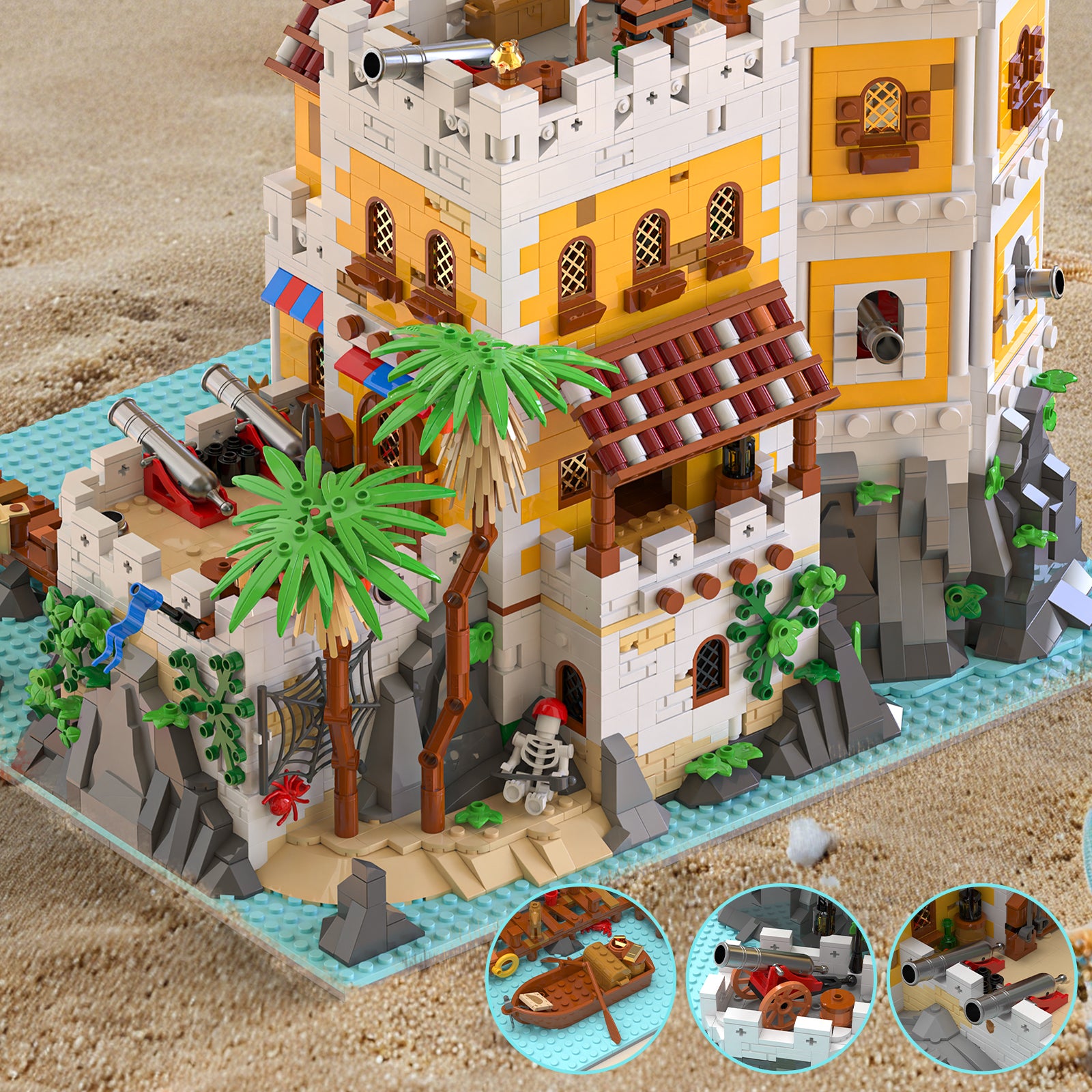 Xbert Sierra Madre Fortress Building Block Set - 66095-3.jpg