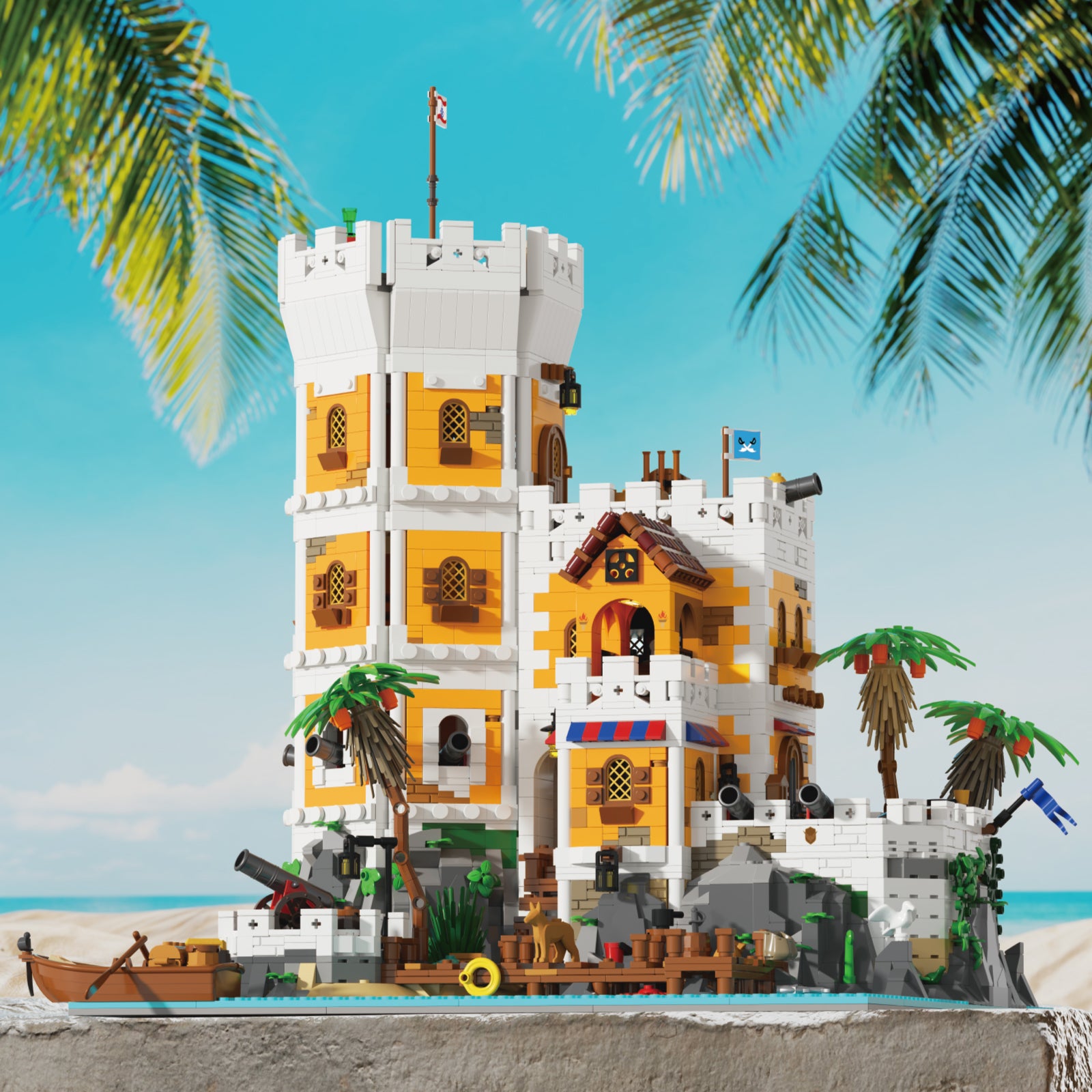 Xbert Sierra Madre Fortress Building Block Set - 66095-7.jpg