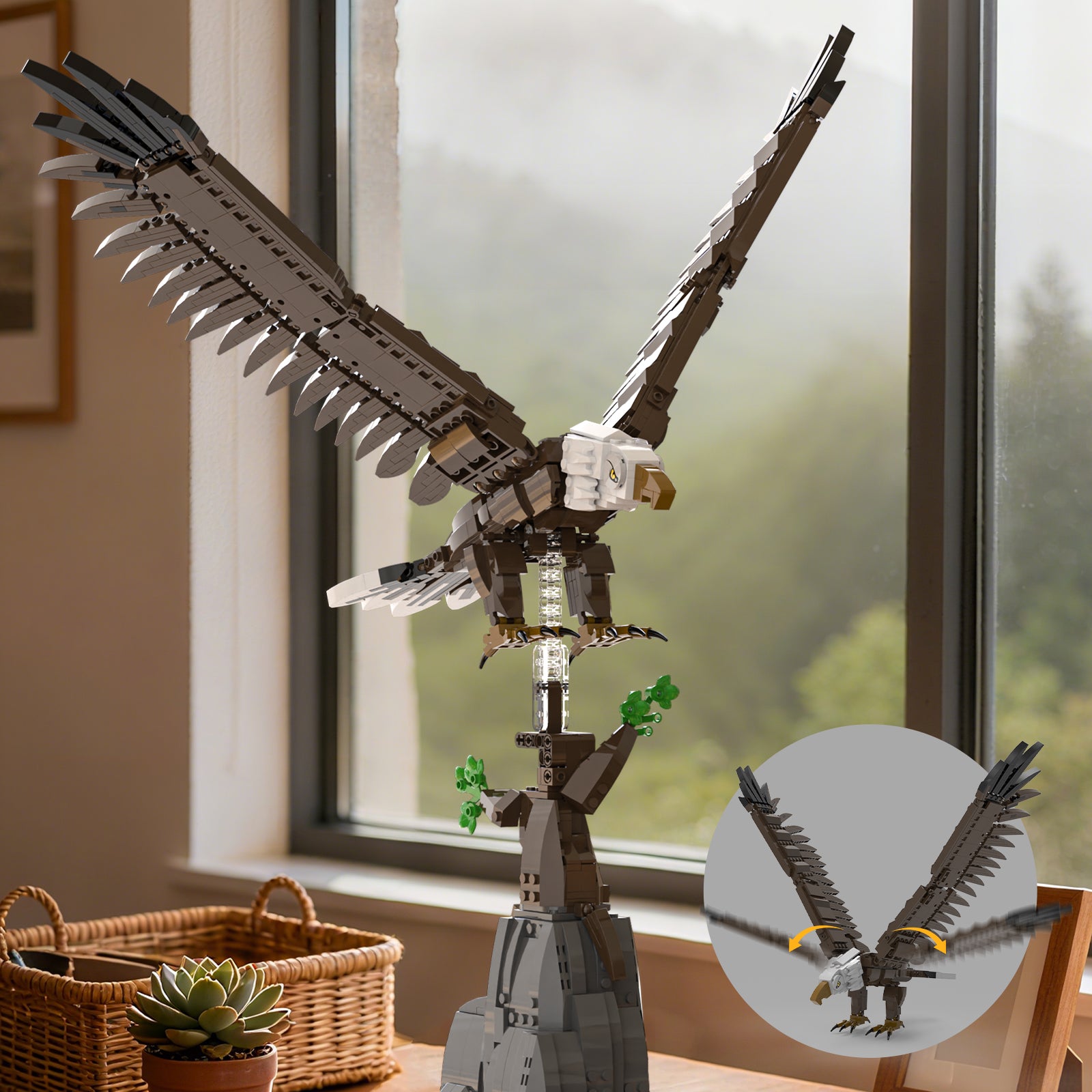 Xbert The Bald Eagle Building Block Set - 66098-2.jpg