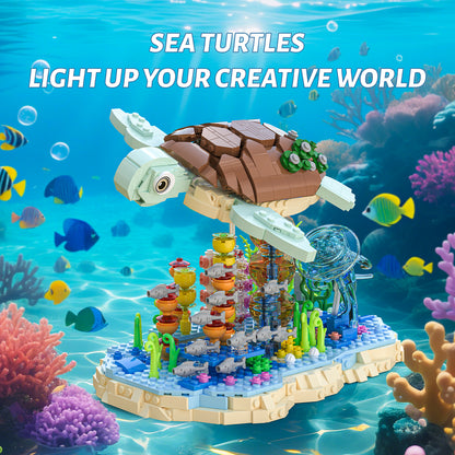 Xbert Sea Turtle Building Block Set - 66099-1.jpg