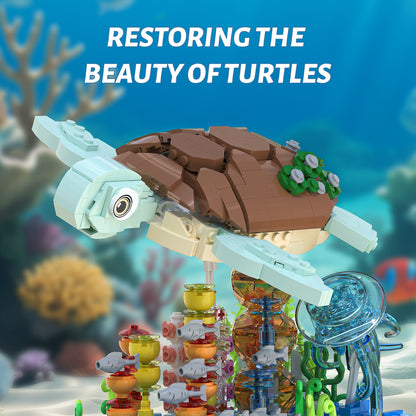 Xbert Sea Turtle Building Block Set - 66099-2.jpg