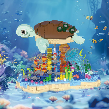 Xbert Sea Turtle Building Block Set - 66099-8.jpg