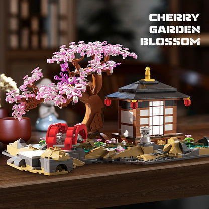 Xbert Cherry Blossom Garden Building Block Set - 66100-1.jpg
