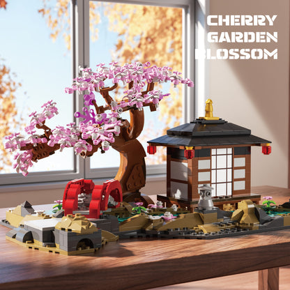Xbert Cherry Blossom Garden Building Block Set - 66100-3.jpg