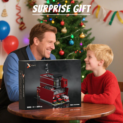 Xbert FIRE Station Building Block Set - 66103-5.jpg