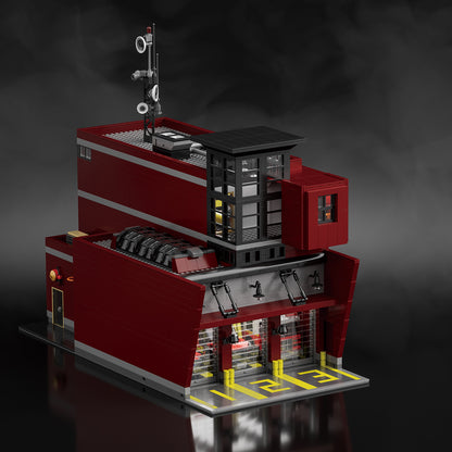 Xbert FIRE Station Building Block Set - 66103-7.jpg