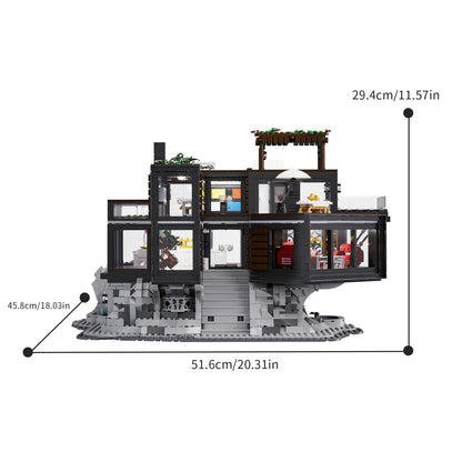 Xbert House Of Vampires Building Set SKU image - 66104-尺寸-01.jpg