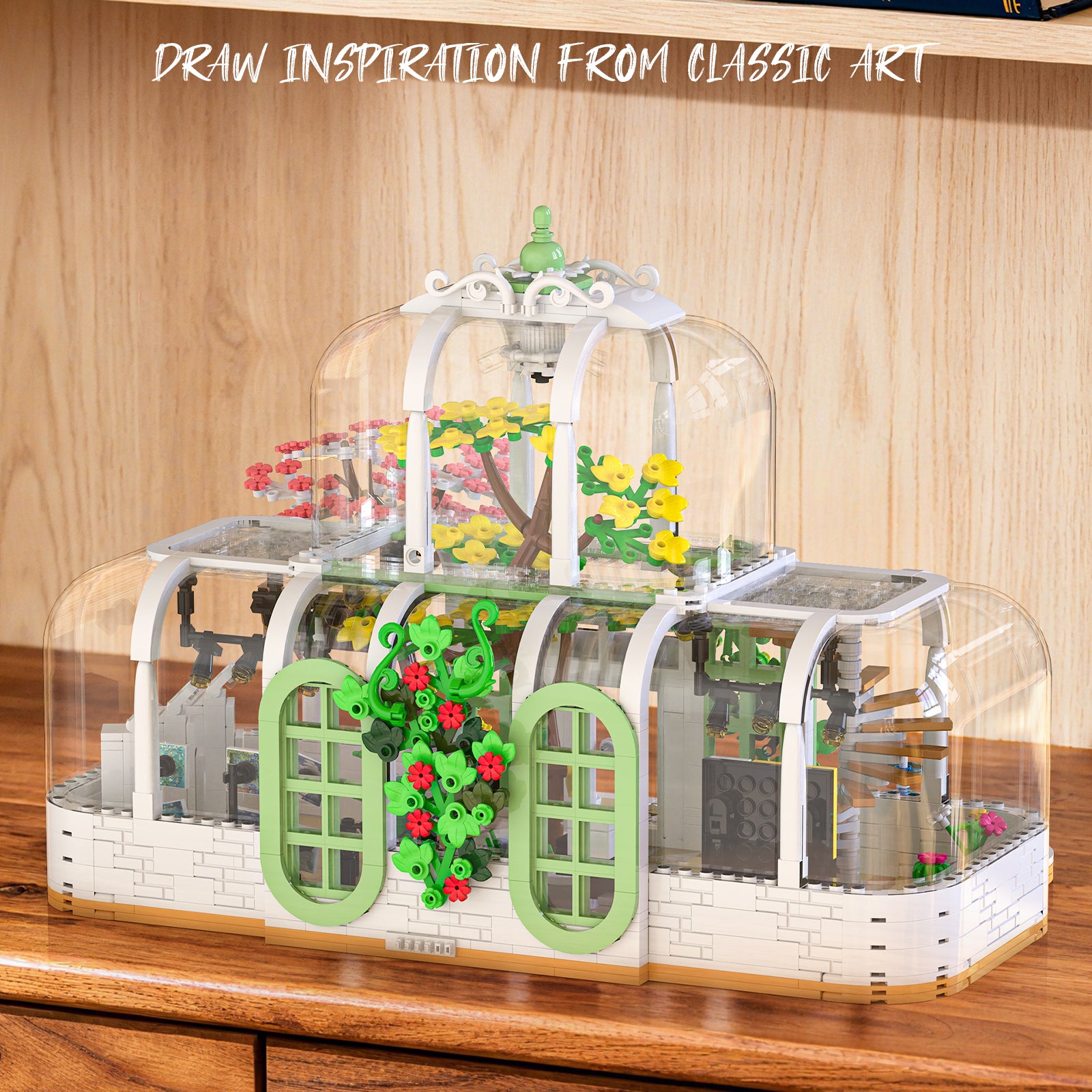 Xbert Botanical Garden Art Gallery Building Block Set - 66105-3.jpg