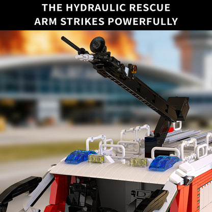 Xbert Airport Rescue Building Block Set - 66106-4.jpg