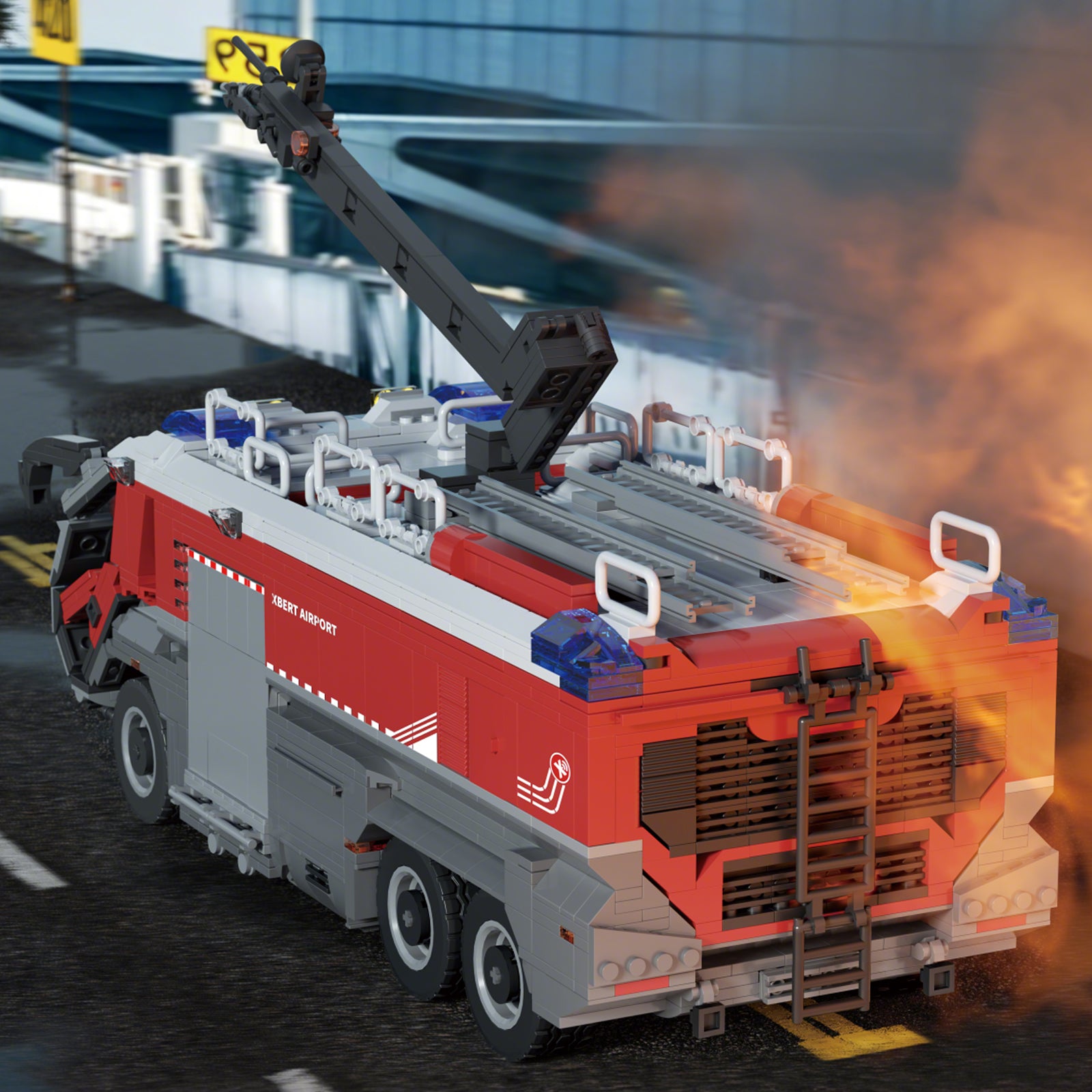 Xbert Airport Rescue Building Block Set - 66106-7.jpg