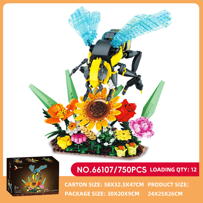 Xbert Bee Building Block Set SKU image - 66107-sku.jpg