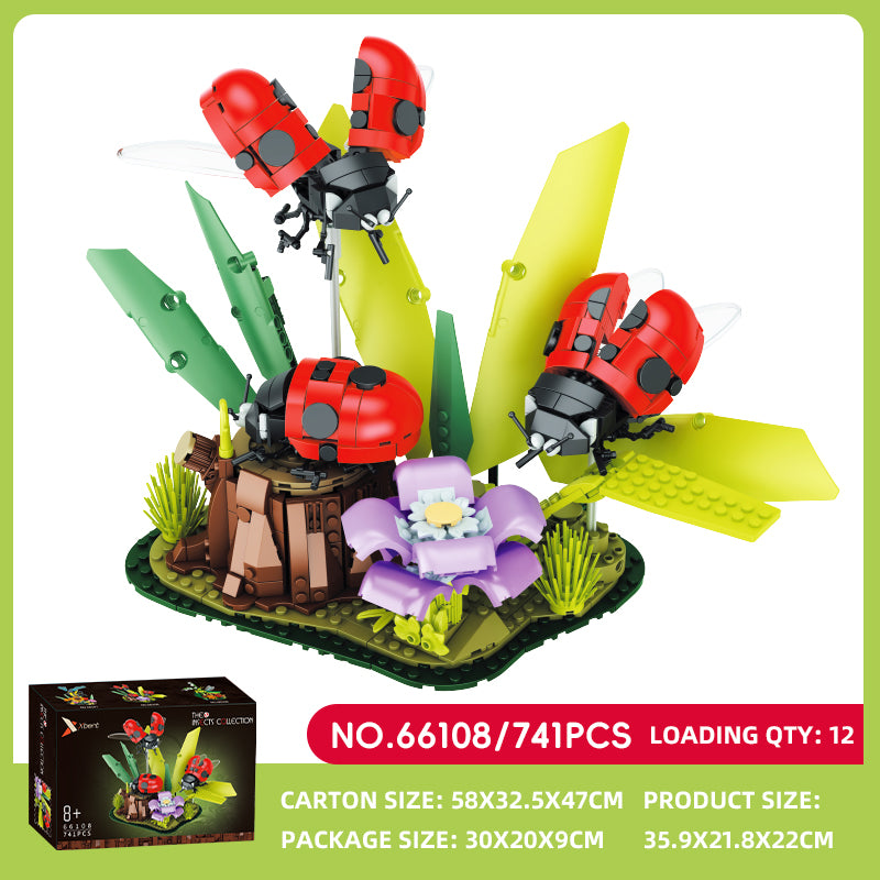 Xbert Ladybug Building Block Set SKU image - 66108-sku.jpg