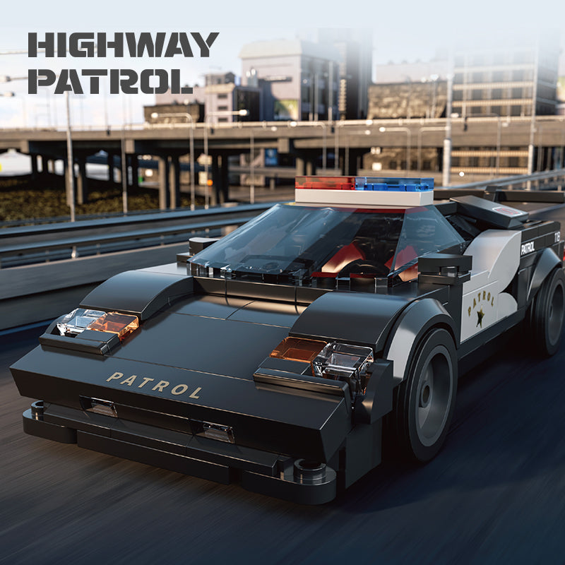 Xbert Highway Patrol Building Block Set - 66118-1.jpg