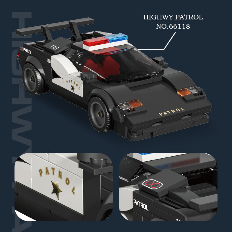 Xbert Highway Patrol Building Block Set - 66118-2.jpg