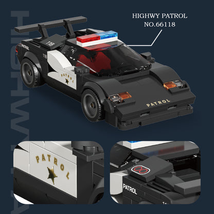Xbert Highway Patrol Building Block Set - 66118-2.jpg