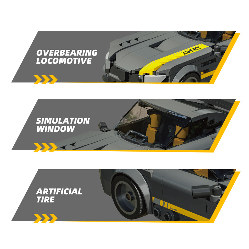 Xbert Performance Sports Car Building Block Set - 66126-3.jpg