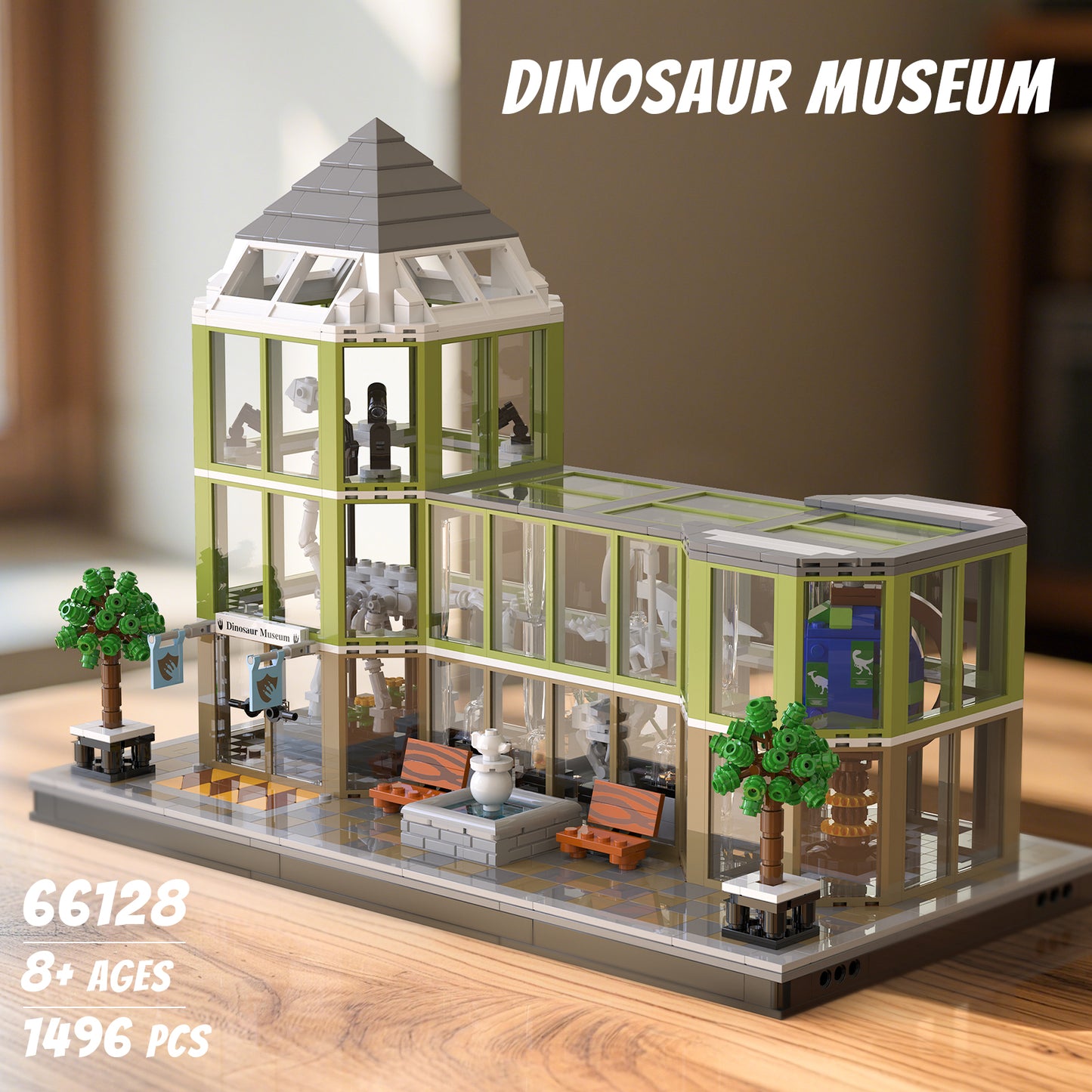 Xbert Dinosaur Museum Building Block Set - 66128-1.jpg