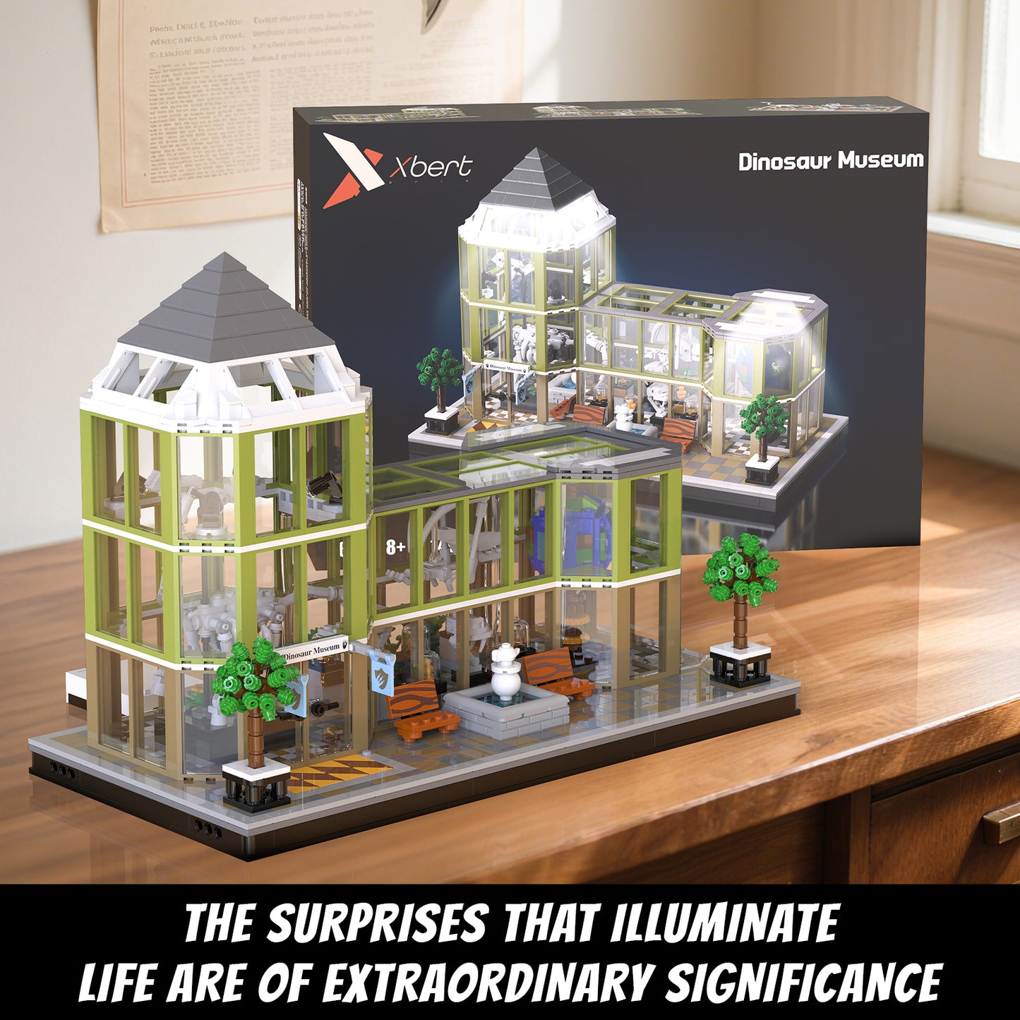 Xbert Dinosaur Museum Building Block Set - 66128-6.jpg