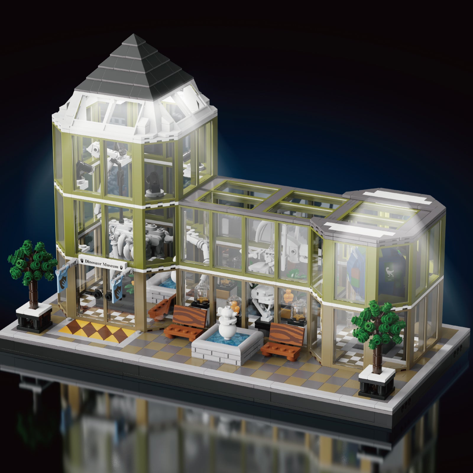 Xbert Dinosaur Museum Building Block Set - 66128-7.jpg