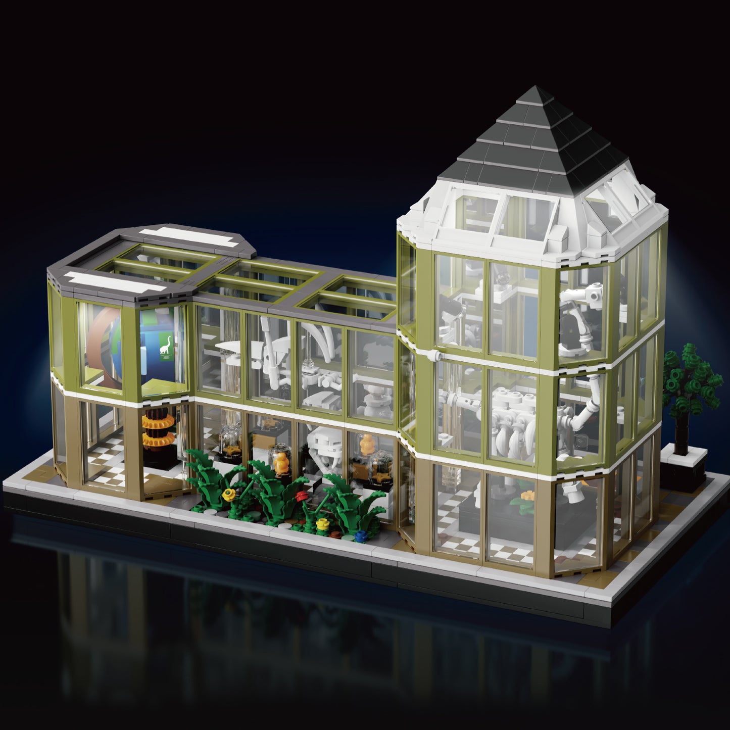 Xbert Dinosaur Museum Building Block Set - 66128-8.jpg