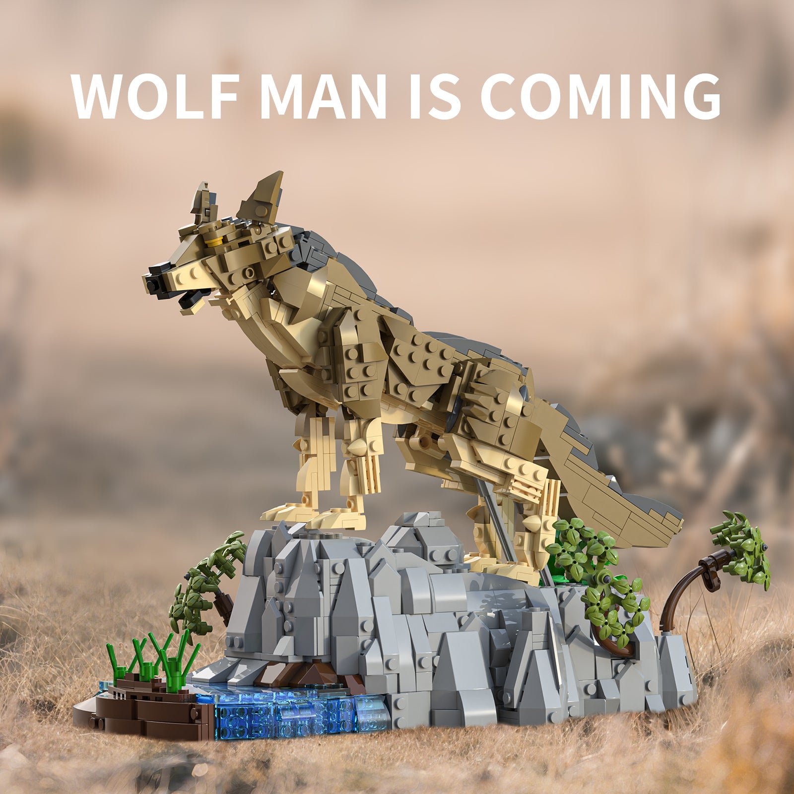 Xbert Wolf Man Building Block Set - 66131-1.jpg