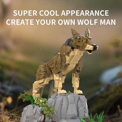 Xbert Wolf Man Building Block Set - 66131-2.jpg