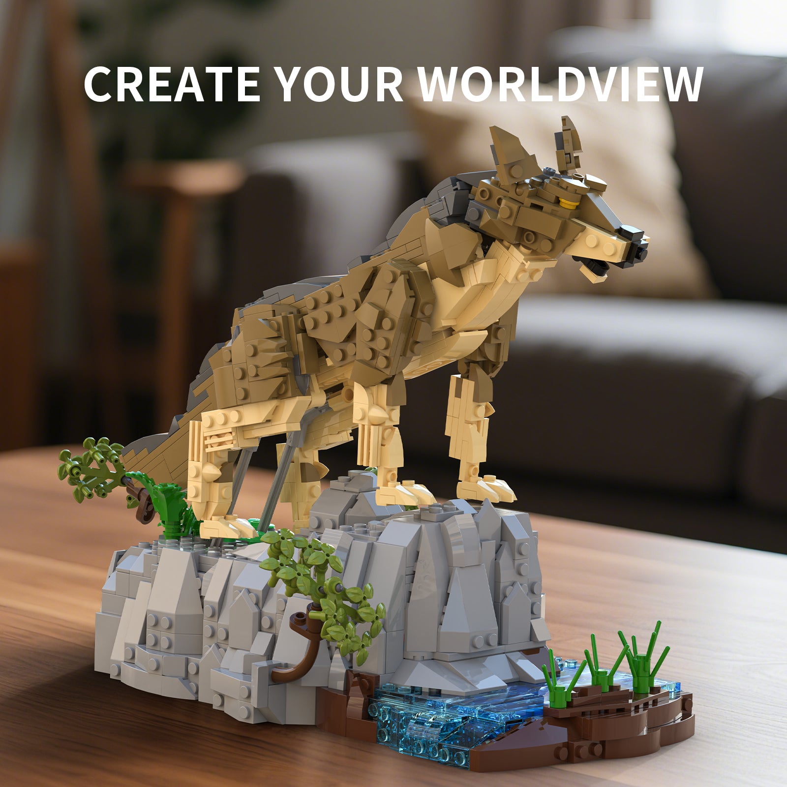 Xbert Wolf Man Building Block Set - 66131-6.jpg