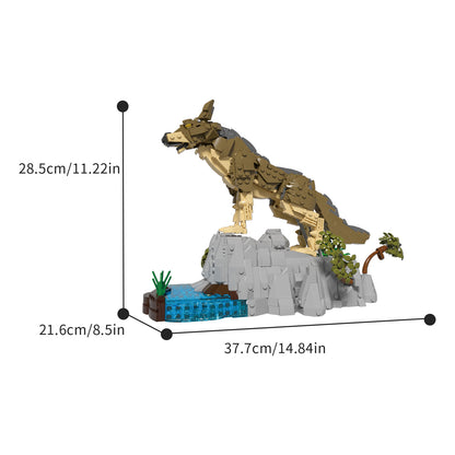Xbert Wolf Man Building Set SKU image - 66131-尺寸-01.jpg