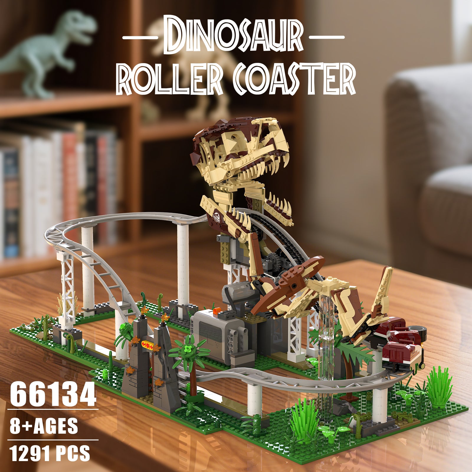 Xbert Dinosaur Roller Coaste Building Block Set - 66134-1-copy2.jpg