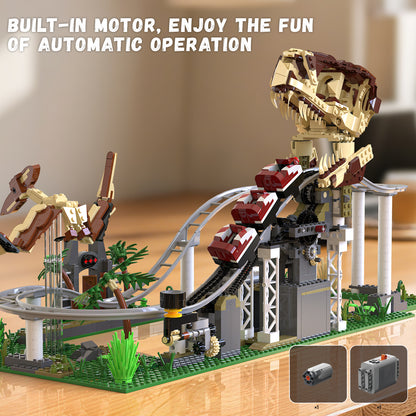 Xbert Dinosaur Roller Coaste Building Block Set - 66134-2.jpg