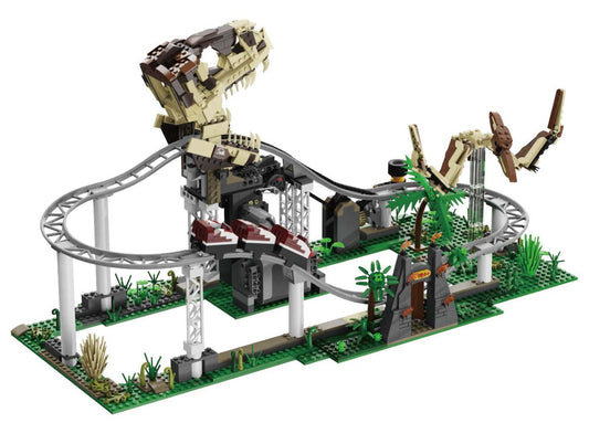Xbert Dinosaur Roller Coaste Building Block Set - 66134-白底.jpg