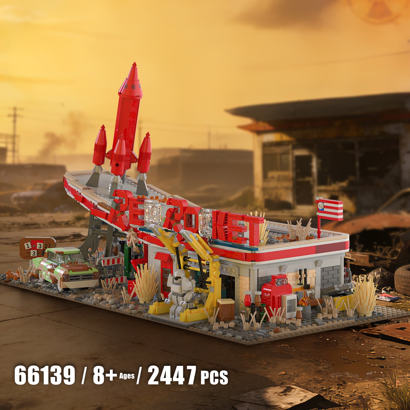 Xbert Red Rocket Building Block Set - 66139-1-copy2.jpg