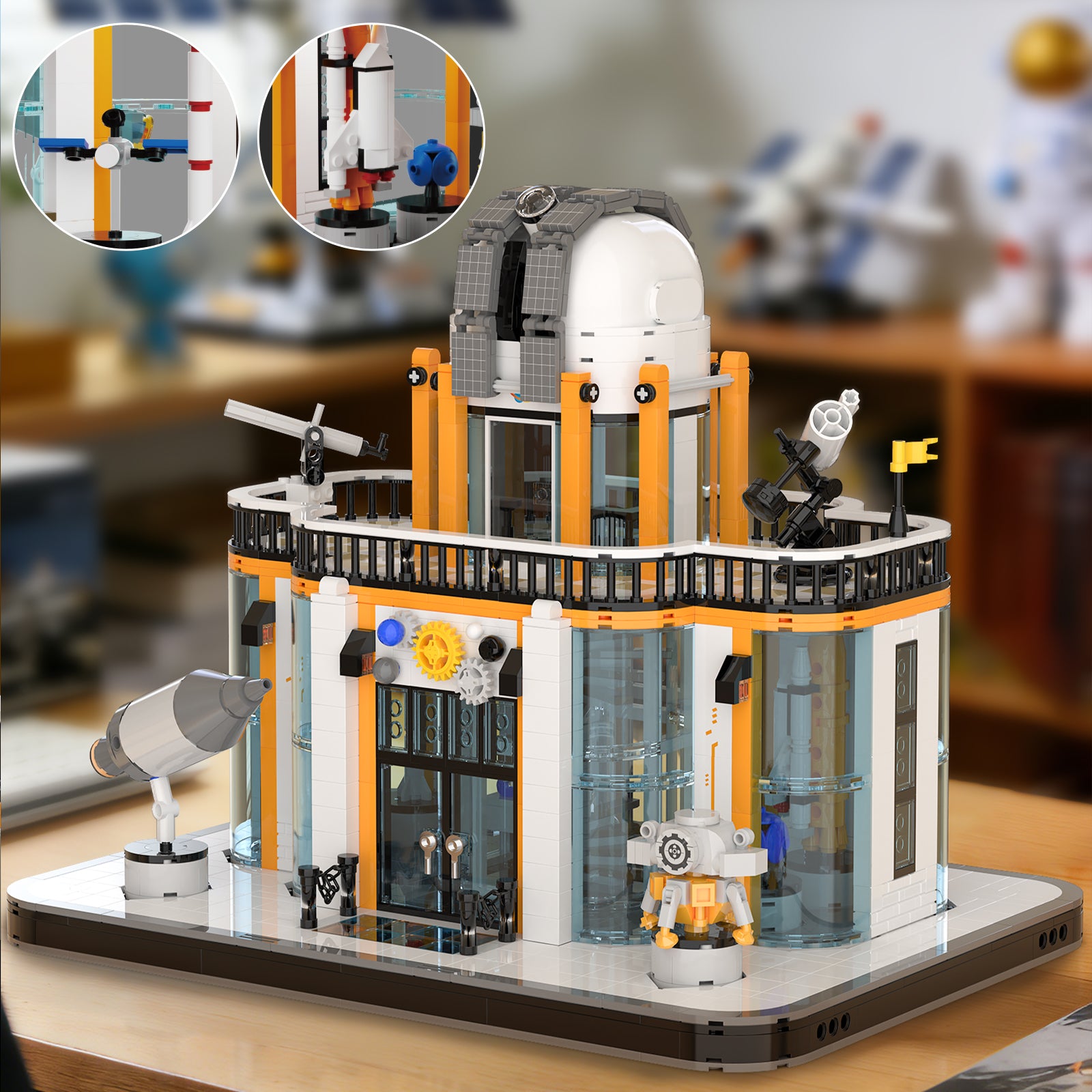 Xbert Aerospace Museum Building Block Set - 66141-4.jpg