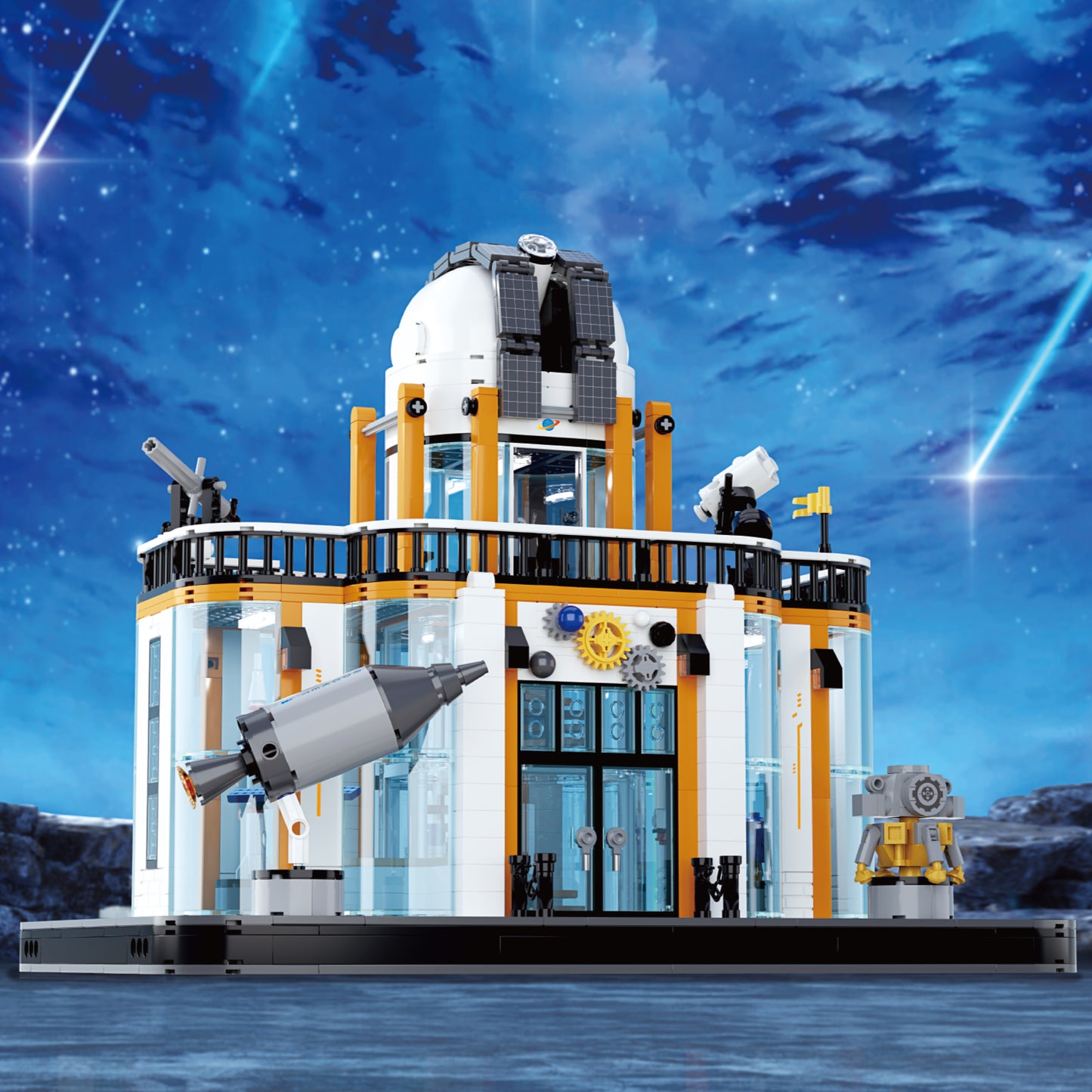 Xbert Aerospace Museum Building Block Set - 66141-7.jpg