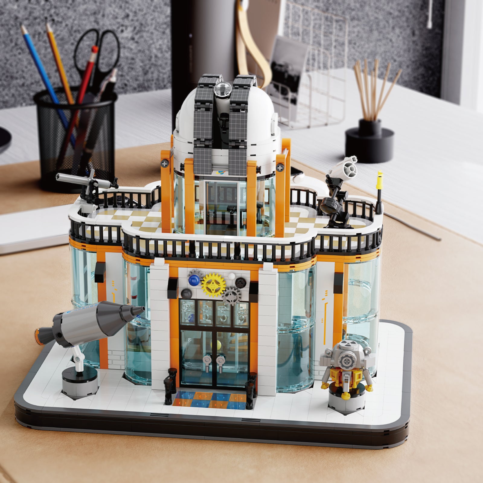 Xbert Aerospace Museum Building Block Set - 66141-8.jpg
