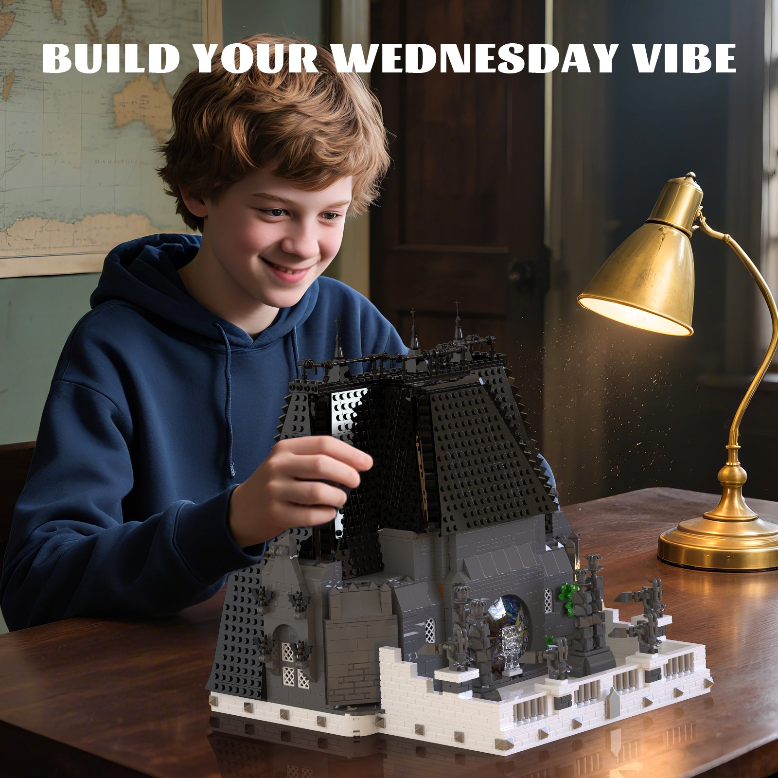 Xbert Gothic Dorm Room Building Block Set - 66144-4.jpg