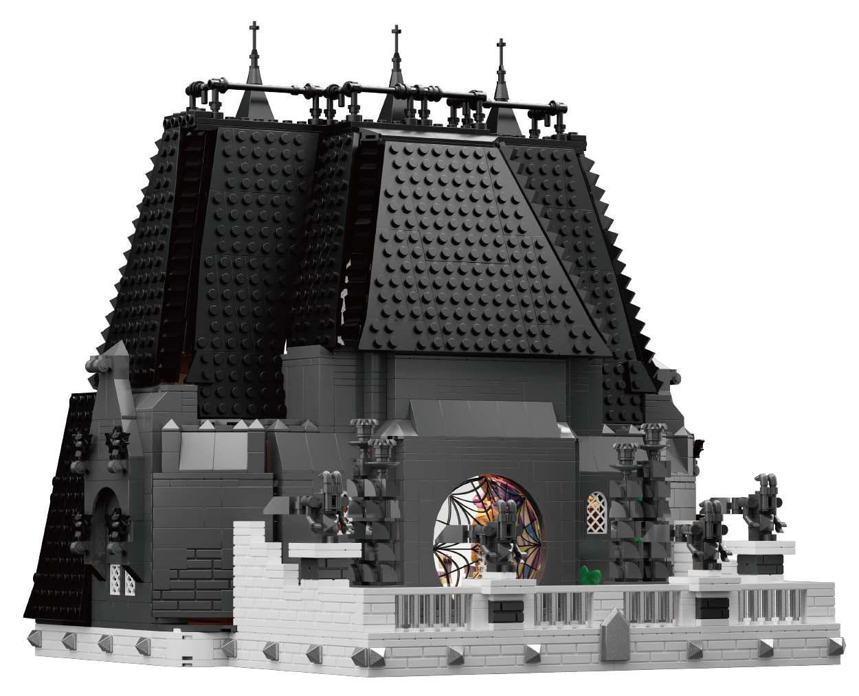 Xbert Gothic Dorm Room Building Block Set - 66144-白底.jpg