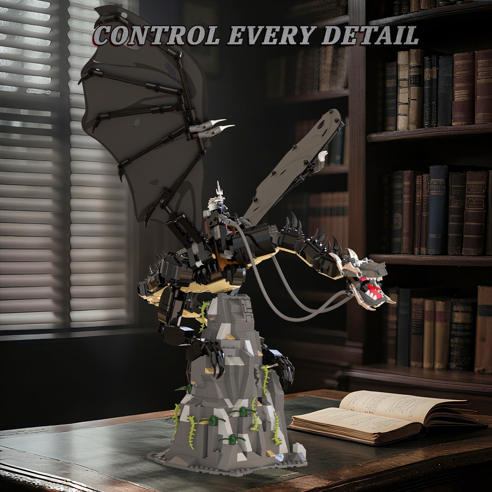 Xbert The Black Beast Building Block Set - 66150-3.jpg