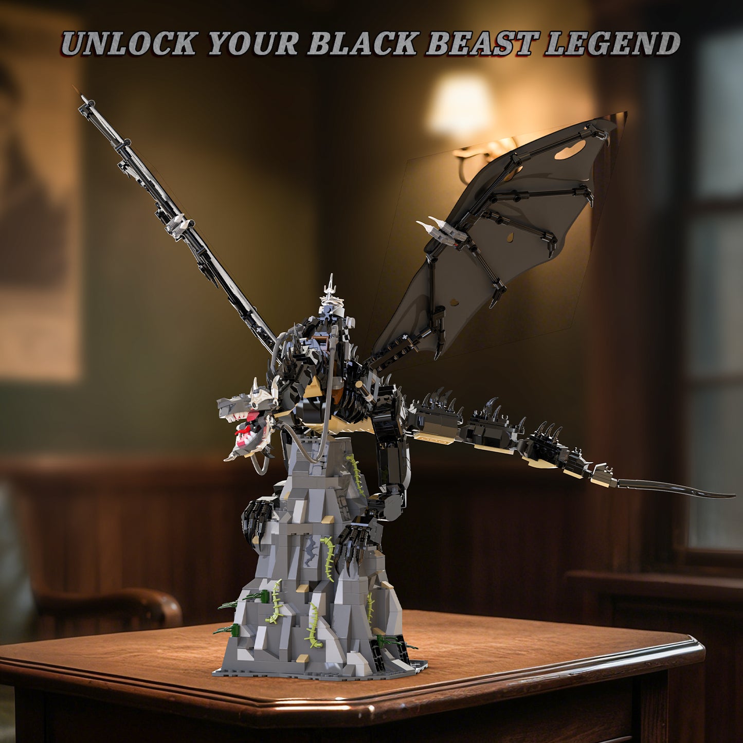 Xbert The Black Beast Building Block Set - 66150-4.jpg