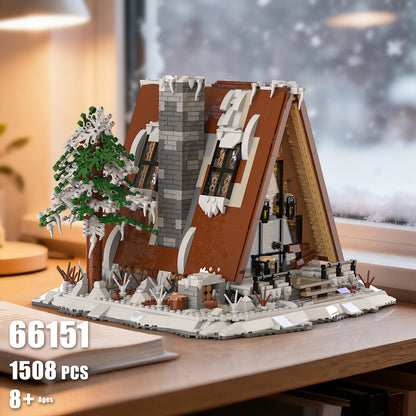 Xbert A-Frame Snow Cabin Building Block Set - 66151-1-copy2.jpg