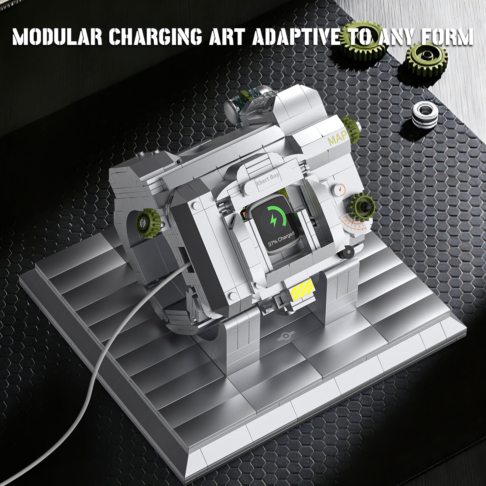 Xbert Watch Charging Stand Building Block Set - 66154-2.jpg