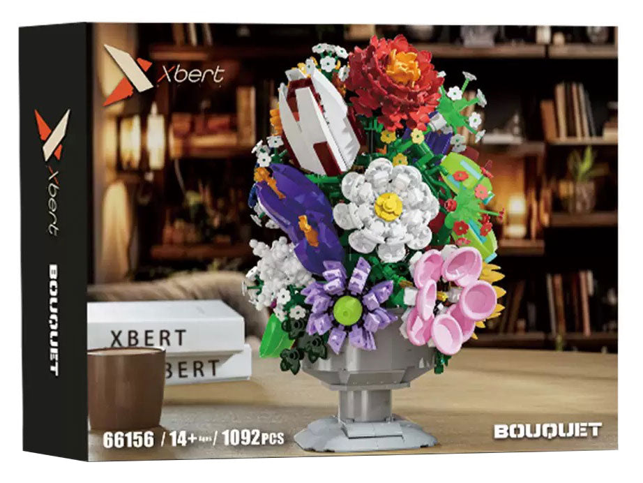 Xbert Bouquet Building Block Set - 66156-白底.jpg