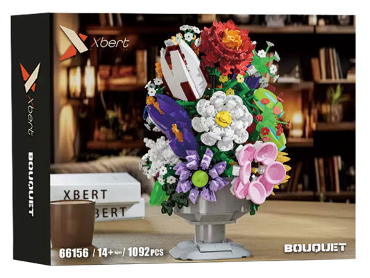 Xbert Bouquet Building Block Set - 66156-白底.jpg
